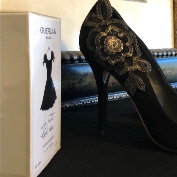 Sophia Webster Black Suede Shoes - Size 9 (39) New - Picture 4 of 8